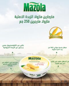 مارجارين مازولا 250 جم