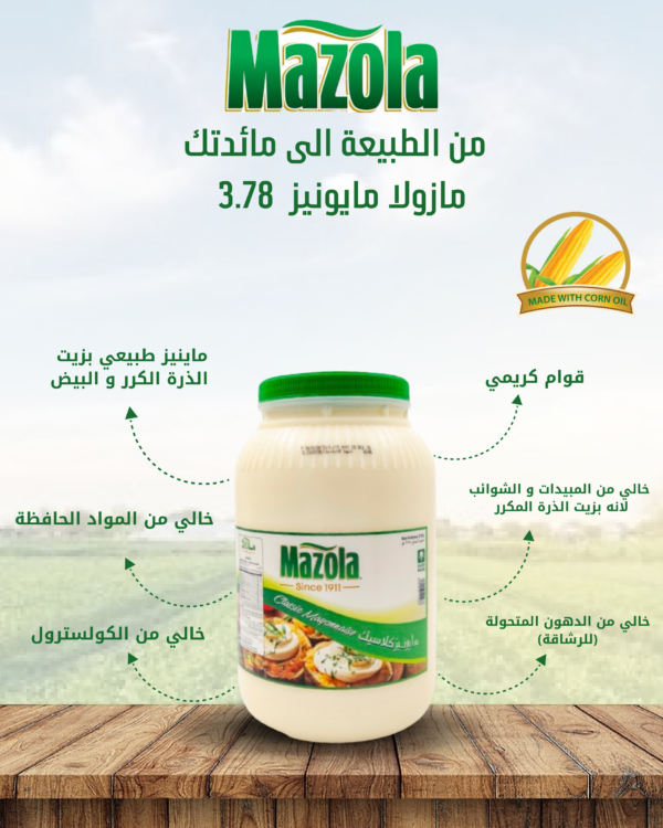 مازولا_مايونيز_كلاسيك_3_78لتر