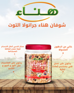 هناء_جرانولا_توت