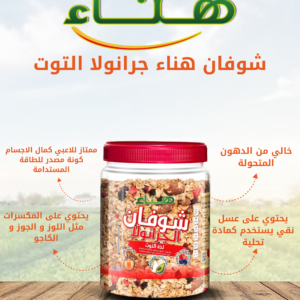 هناء_جرانولا_توت