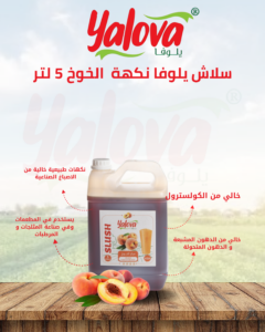 يلوفا_سلاش_خوخ_5لتر